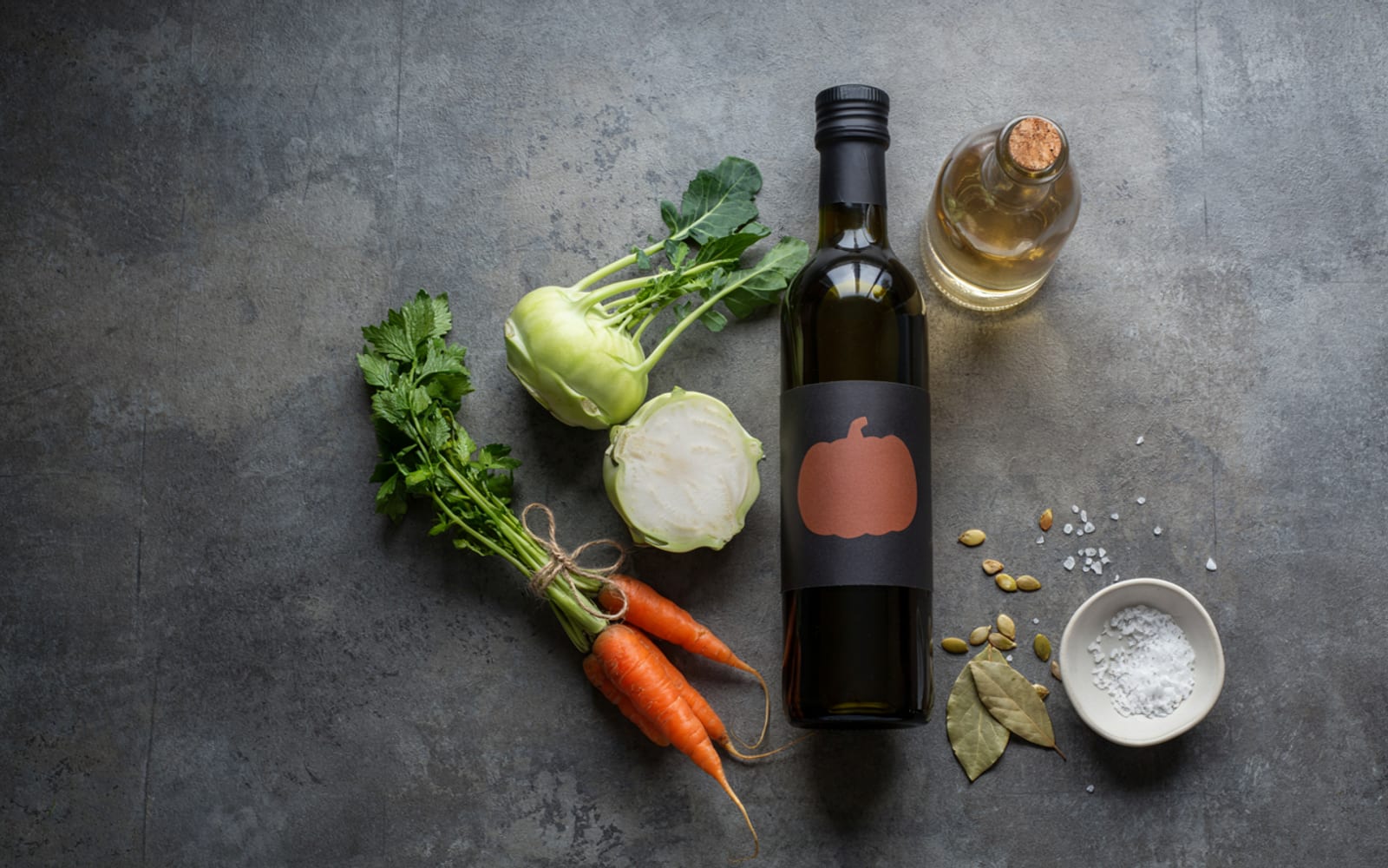 Salada de couve com óleo de abóbora – galeria 1