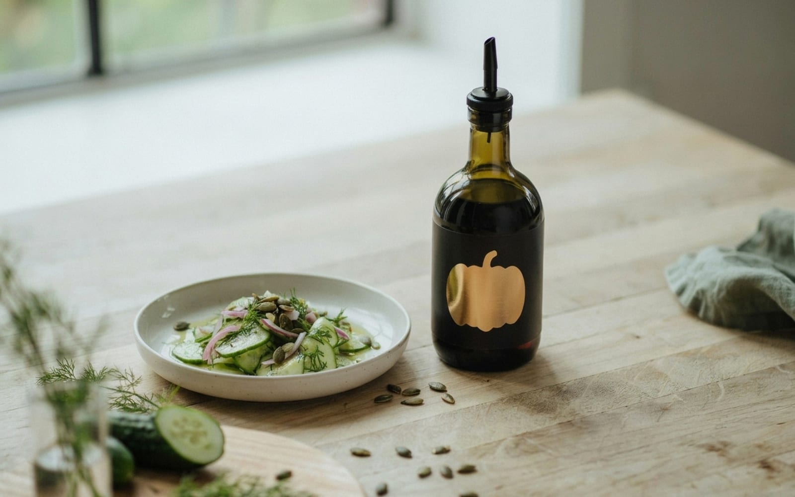 Relacionado: Salada de Pepino com Óleo de Abóbora