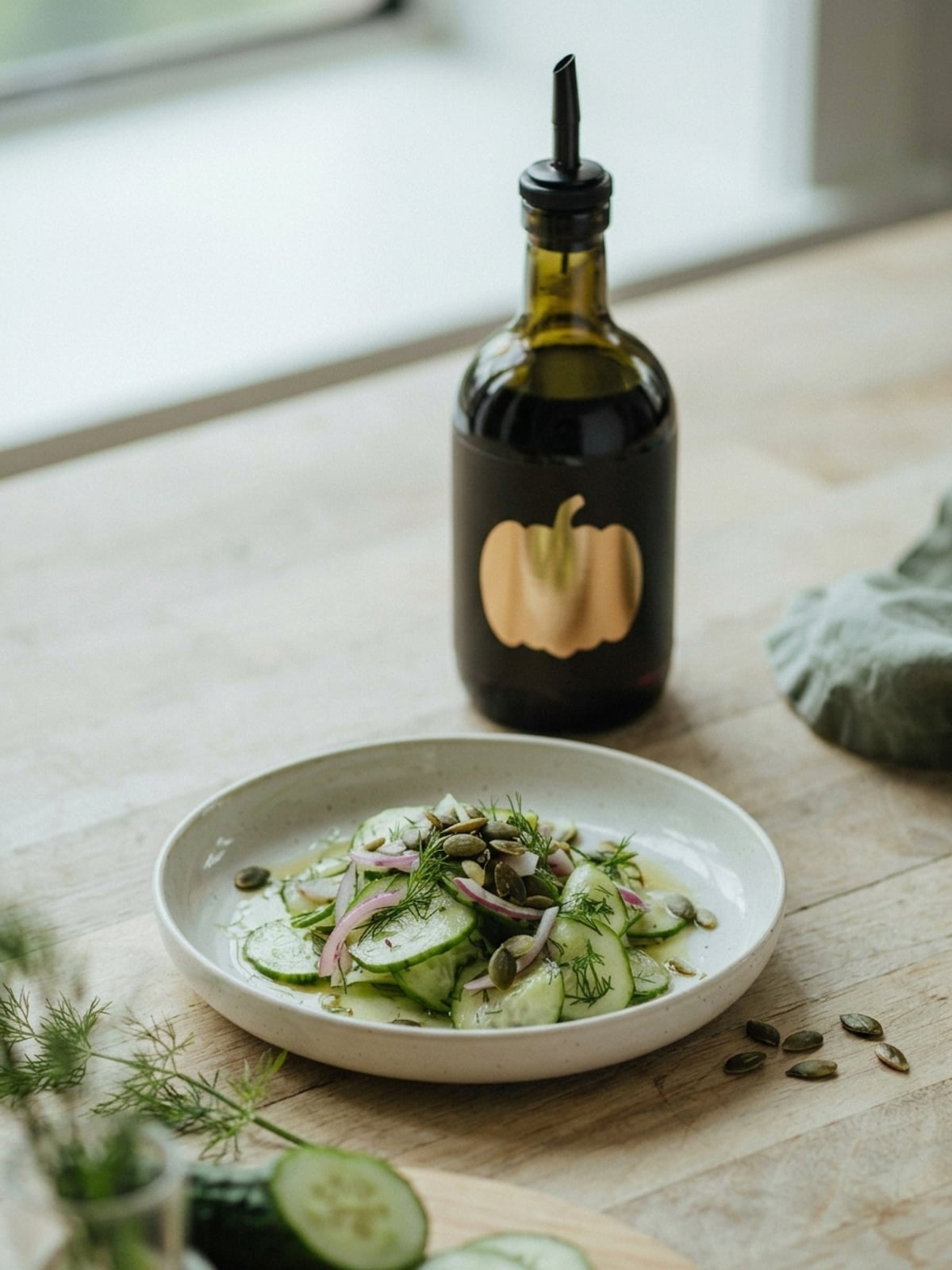 Salada de Pepino com Óleo de Abóbora – galeria 3