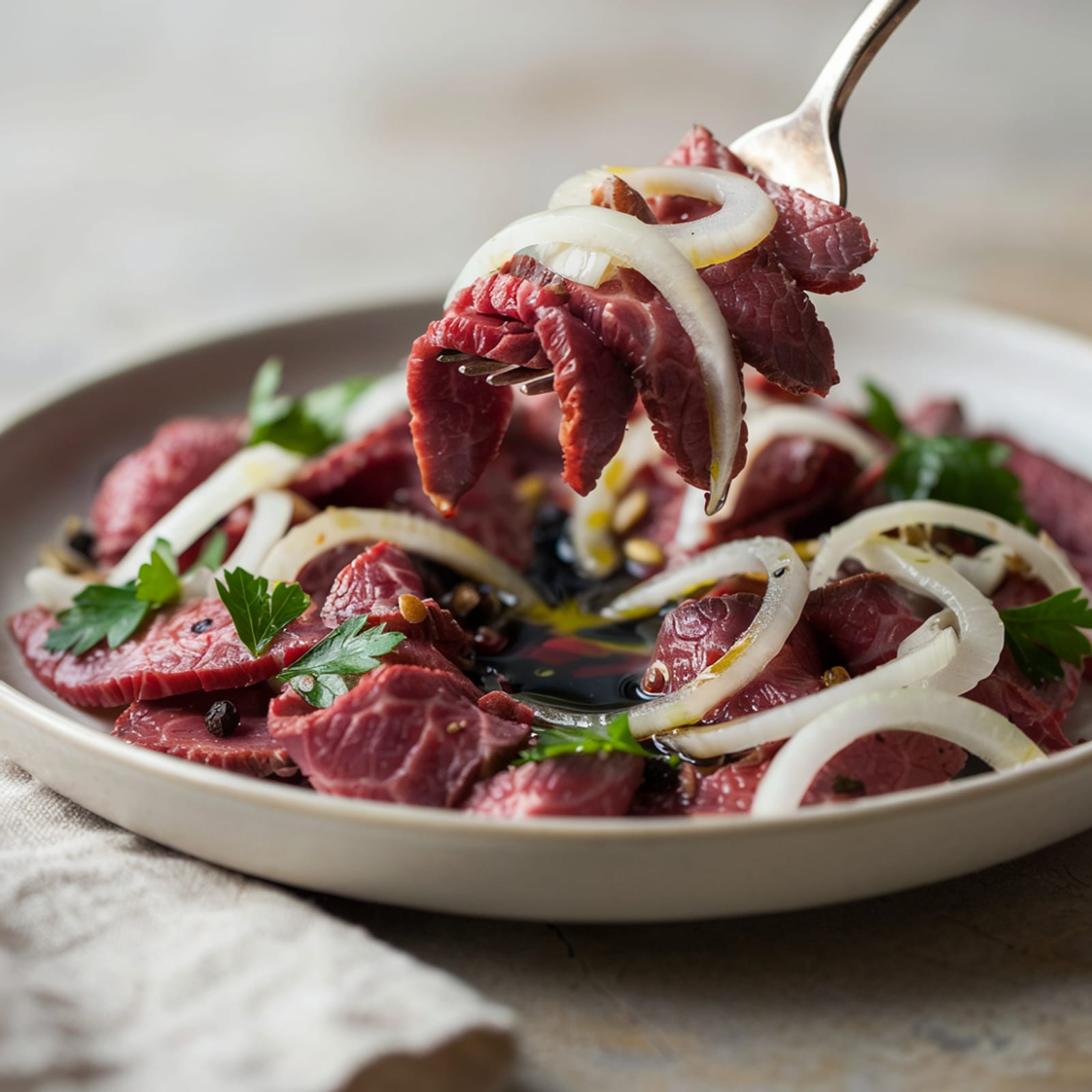 Salada de Vitela Azedinha com Óleo de Abóbora – galeria 2
