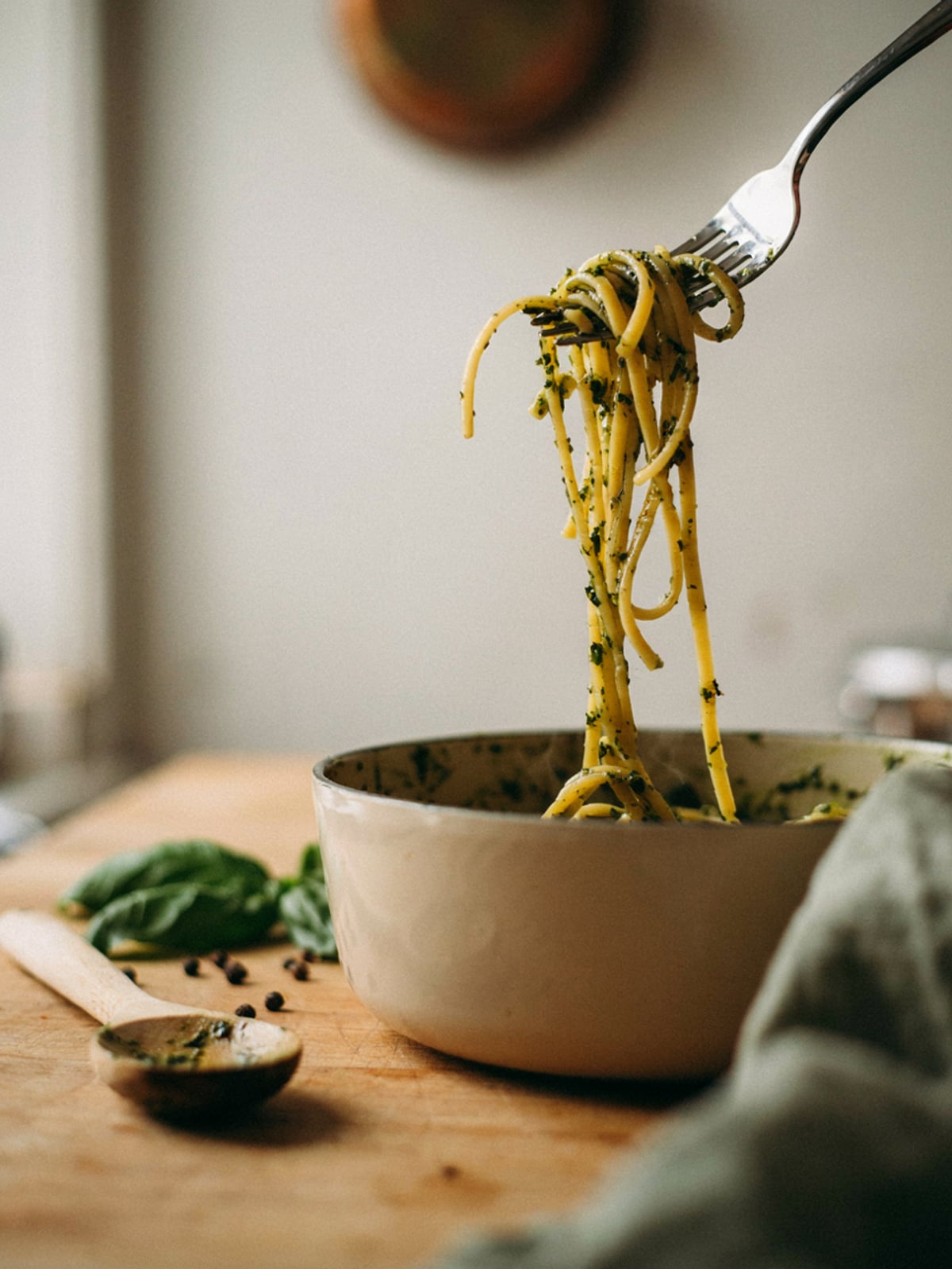 Pesto de Semente de Abóbora com Massa